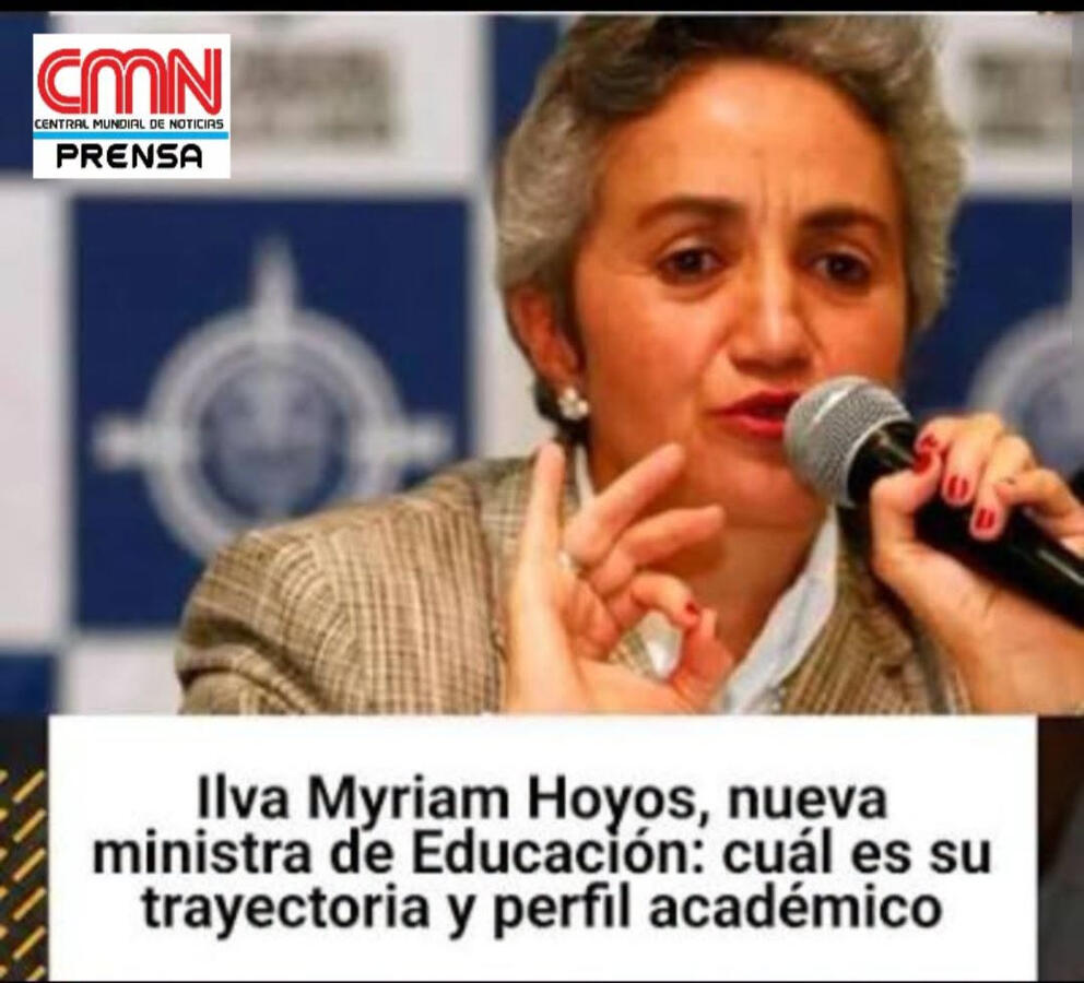 NUEVA MINISTRA DE EDUCACIÓN EN COLOMBIA